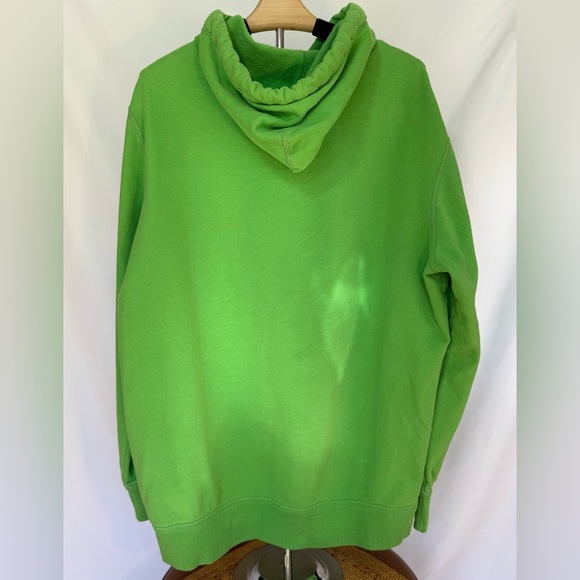 American Eagle Outfitters Green Graphic Hoodie XLT Athletic Fit - Picture 3 of 5